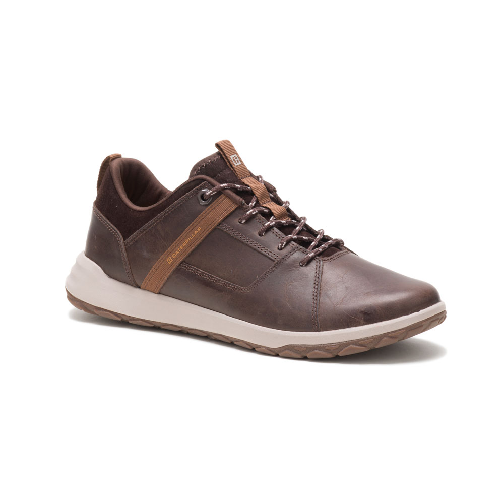 Caterpillar Quest Mod Philippines - Mens Casual Shoes - Coffee 86925NEUF